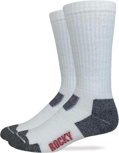 Rocky Mens Ultra DRI Full Cushion Mid Calf Boot Socks 2 Pair Pack in Saudi Arabia