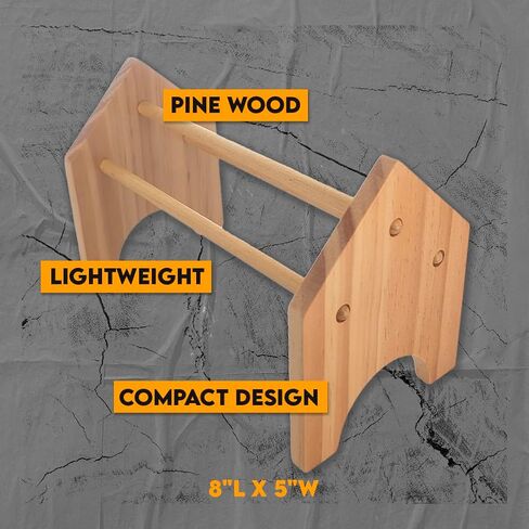 SE Mini Wood Cliers Rack - Pine Wood Dowels Rack - Mini Tool Organizer - Tool Free Assembly - Wi -PS6 in Saudi Arabia