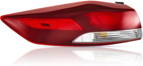 Compatible with 2017-2018 Hyundai Elantra Tail Light Outer Brake Halogen Type 92402-F2020 (Passenger Side) in Kuwait