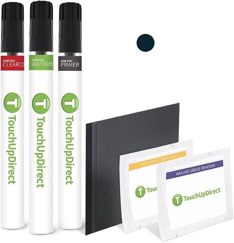 TouchUpDirect GLU/WA328E Midnight Blue Metallic Compatible with GMC Exact Match Touch Up Paint Brush - Essential Kit in Saudi Arabia
