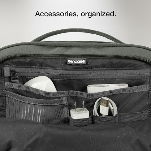 incase A.R.C. DayPack ، تعدد الاستخدامات Carry On Backpack & Tech Bag ، حقيبة كمبيوتر محمول 16 بوصة لـ MacBook أو iPad Backweight Backpack (Smoked Ivy) in Kuwait