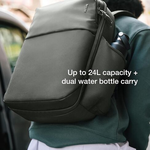 incase A.R.C. DayPack ، تعدد الاستخدامات Carry On Backpack & Tech Bag ، حقيبة كمبيوتر محمول 16 بوصة لـ MacBook أو iPad Backweight Backpack (Smoked Ivy) in Kuwait