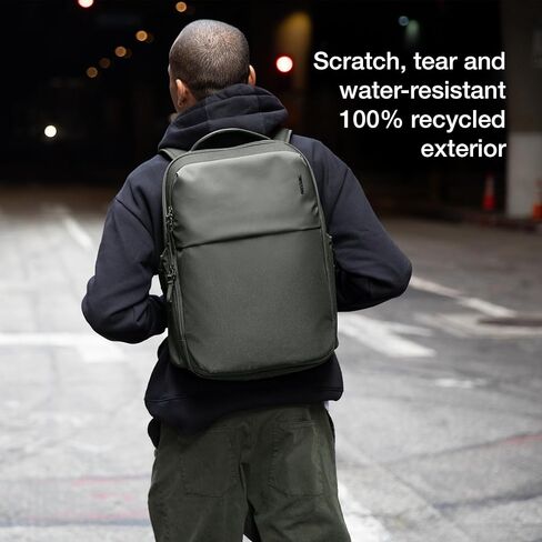 incase A.R.C. DayPack ، تعدد الاستخدامات Carry On Backpack & Tech Bag ، حقيبة كمبيوتر محمول 16 بوصة لـ MacBook أو iPad Backweight Backpack (Smoked Ivy) in Kuwait