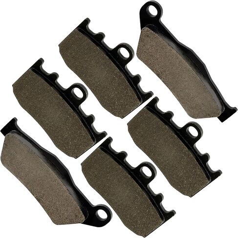 Caltric Front Rear Brake Pads Compatible with Bmw R1100S Non Abs 2000-2005 / R1150Rt 2001-2005 in Saudi Arabia