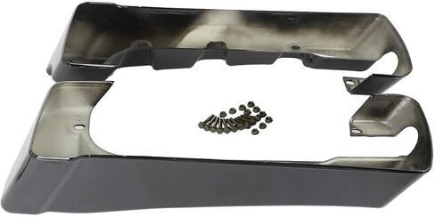 TCT-MOTORPARTS 4" Hard Stretched Saddlebag Extension Fit for Harley Touring Models Electra Street ultra Glide Road King 1994-2013 Classic FLHTC EFI FLHTCI FLHRC 2012 95 98 99 in Saudi Arabia