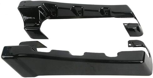 TCT-MOTORPARTS 4" Hard Stretched Saddlebag Extension Fit for Harley Touring Models Electra Street ultra Glide Road King 1994-2013 Classic FLHTC EFI FLHTCI FLHRC 2012 95 98 99 in Saudi Arabia