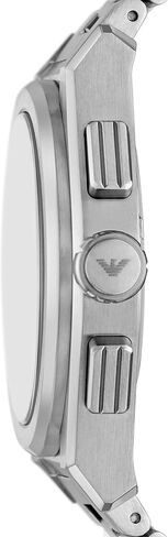 Emporio Armani Men's 3 Hand or Chronograph Watch with Stainless Steel Band; Dress Watch for Men in Kuwait
