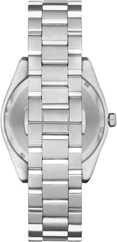 Emporio Armani Men's 3 Hand أو Chronograph Watch مع فرقة من الفولاذ المقاوم للصدأ ؛ فستان مشاهدة للرجال in Saudi Arabia