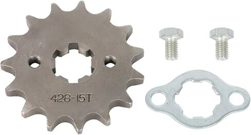 [Replacement] 15 Tooth Front Drive Sprocket for Yamaha TTR125 TTR125L TTR125E TTR125LE SR125 TTR125L TTR 125 L EL 15T in Saudi Arabia