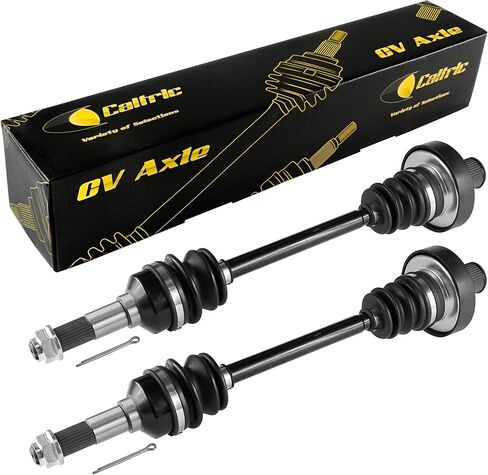 Caltric Rear Left and Right Complete Axles Compatible with Yamaha Rhino 700 Yxr700F Fi 2008 2009 in Saudi Arabia
