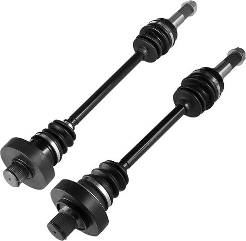 Caltric Rear Left and Right Complete Axles Compatible with Yamaha Rhino 700 Yxr700F Fi 2008 2009 in Saudi Arabia