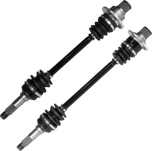 Caltric Rear Left and Right Complete Axles Compatible with Yamaha Rhino 700 Yxr700F Fi 2008 2009 in Saudi Arabia