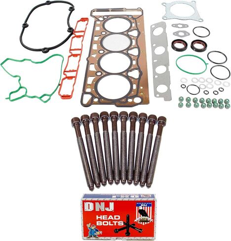 DNJ HGB805 Cylinder Cylinder Head Supet مع طقم الترباس الرئيسي لعام 2008-2015 Audi A3 2.0L 1984CC 121CID L4 DOHC in Saudi Arabia