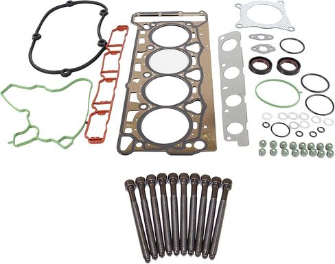 DNJ HGB805 Cylinder Cylinder Head Supet مع طقم الترباس الرئيسي لعام 2008-2015 Audi A3 2.0L 1984CC 121CID L4 DOHC in Saudi Arabia