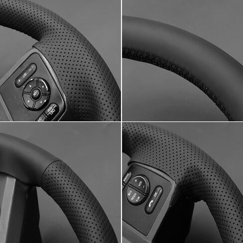 MEWANT DIY Stitching Steering Wheel Cover Wrap for Ford F-250 F-350 F450 F550 XL 2008-2016/Expedition 2007-2014 Steering Wheel Accessories for Ford F-250 F-350 in Saudi Arabia