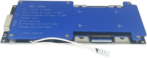 4S 100A DC14.6V BMS LiFePO4 لوحة شحن توازن البطارية NTC معادل حماية درجة الحرارة in Saudi Arabia