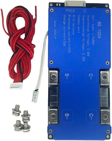 4S 100A DC14.6V BMS LiFePO4 لوحة شحن توازن البطارية NTC معادل حماية درجة الحرارة in Saudi Arabia