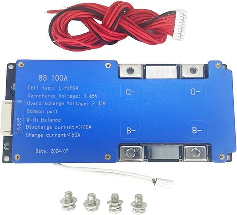 4S 100A DC14.6V BMS LiFePO4 لوحة شحن توازن البطارية NTC معادل حماية درجة الحرارة in Saudi Arabia