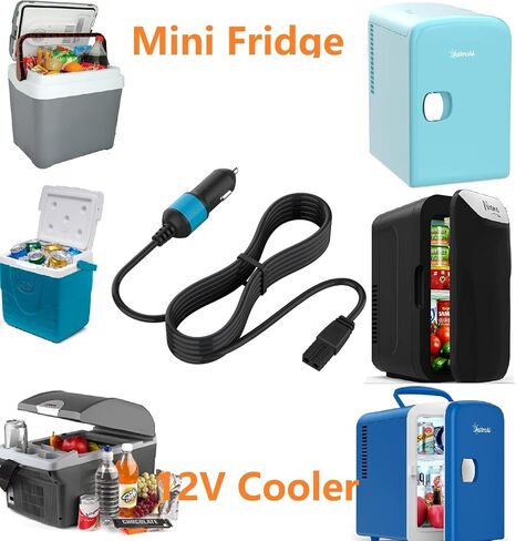 Anderson Connector to DC Power Cord Cable 12 Volt Refrigerator Portable Refrigerator Portable Freezer Electric Cooler with 50A Battery Quick Connect Plug Mounting and Dust Cover in Kuwait