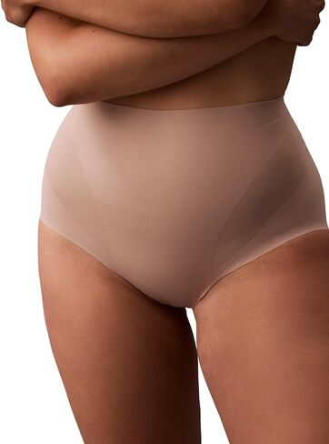 Calvin Klein Women's Shapewear Stay-Put Stretch High-Waist Brief Panty in Kuwait
