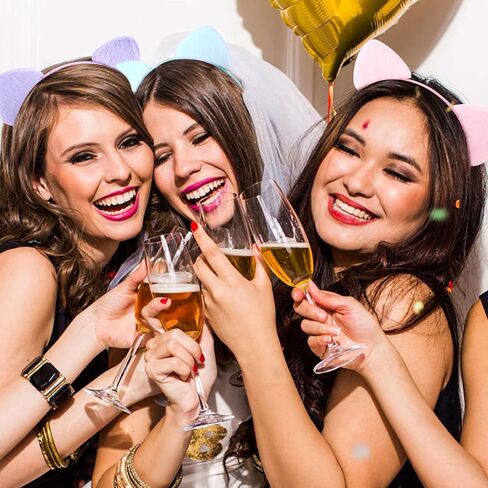 COCIDE Hot Pink Cat Ears Headbands for Women Hairband for Girls Taylor Party Decorations for Girls Kitty Favors Birthday for Gabby Halloween Hair Accessories Cosplay in Kuwait