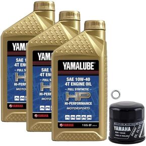 OEM Yamaha 2014-2025 Viking 700 Oil Change Kit (Full Synthetic) Filter, Oil, & Gasket in Kuwait
