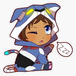 Chibi Voltron Onesie- Lance Sticker Sticker Sticker Vinyl Decal 5 " in Saudi Arabia