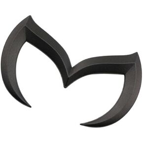 Rear Trunk Evil M Emblem Logo Decor Badge Decal Compatible with Full Range of Mazzda 3 6 CX MX Miata, etc (Black) in Kuwait