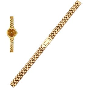 Stainless steel watchband 6mm 8mm 10mm silver golden bracelet Replacement strap for size dial lady fashion watch Bracelet in Saudi Arabia