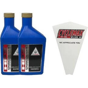 Two Pack compatible with Honda HP2 Synthetic 2 Stroke Oil Pint 08C35-AH21S01 Contains Two 16oz Bottles and a Funnel in Kuwait