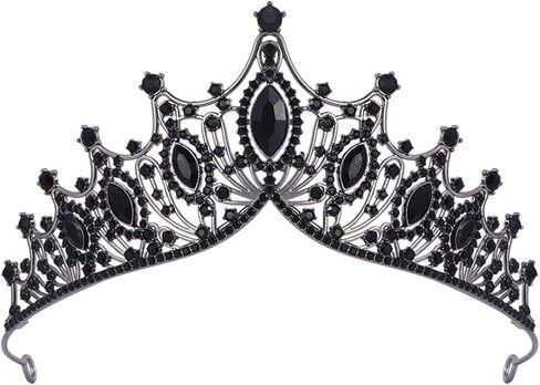 Astrue Crystal Crown و Tiara للنساء - عصابة رأس الراين للفتيات الأميرة ، إكسسوارات شعر الزفاف لحفلات الزفاف عيد ميلاد in Kuwait