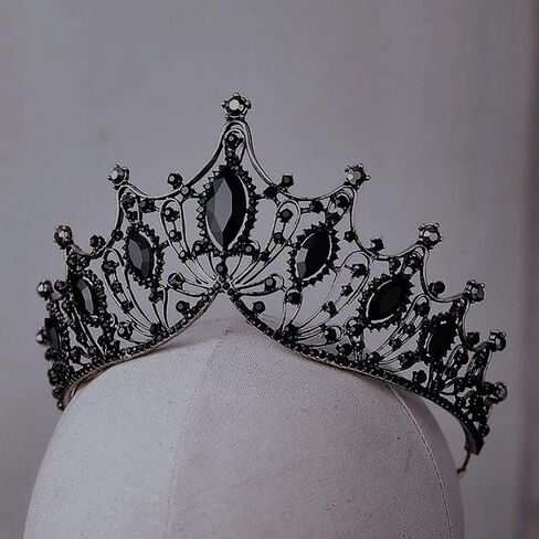 Astrue Crystal Crown و Tiara للنساء - عصابة رأس الراين للفتيات الأميرة ، إكسسوارات شعر الزفاف لحفلات الزفاف عيد ميلاد in Kuwait