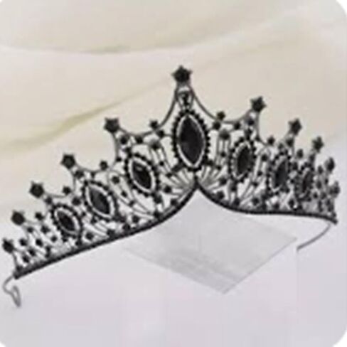 Astrue Crystal Crown و Tiara للنساء - عصابة رأس الراين للفتيات الأميرة ، إكسسوارات شعر الزفاف لحفلات الزفاف عيد ميلاد in Kuwait