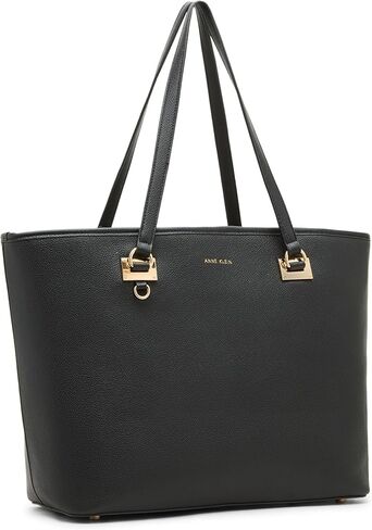 Anne Klein Womens Work Work مع الحقيبة ، الأسود in Saudi Arabia