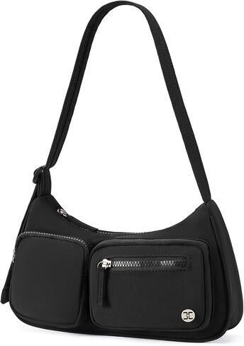 Telena Nylon Shoulder Bag for Women Y2K Trendy Purse Crescent Bag Cute Handbag in Saudi Arabia