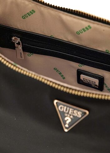 GUESS Eco Gemma Hobo Shoulder Bag, Black in Saudi Arabia