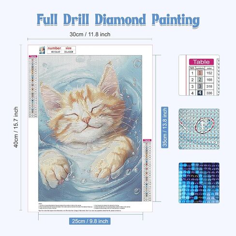 Naimoer Flowers مجموعات فن الماس للبالغين ، فالسوتس سقوط السناجب الماس ، DIY 5D Full Drill Fall Art Attips Atties Diamond Art For Home Decor in Kuwait