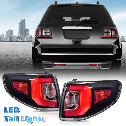 PIT66 LED Tail Lights Rear Light Lamp Assembly Compatible with Acadia SL 2013,2016/Acadia (submodel: Denali, SLE, SLT) 2013-2016/Acadia Limited Base 2017/GMC Left Driver Side 84051375-PFM in Saudi Arabia