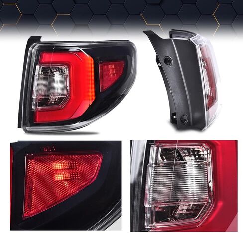 PIT66 LED Tail Lights Rear Light Lamp Assembly Compatible with Acadia SL 2013,2016/Acadia (submodel: Denali, SLE, SLT) 2013-2016/Acadia Limited Base 2017/GMC Left Driver Side 84051375-PFM in Saudi Arabia