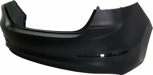 FitParts Compatible with Rear Bumper Cover Fascia 2017-2018 Hyundai Elantra Korea ECO GL GLS L LE Limited Sedan 17-18. New Primed Without Sensor Holes. 86611F2000 HY1100223 in Saudi Arabia