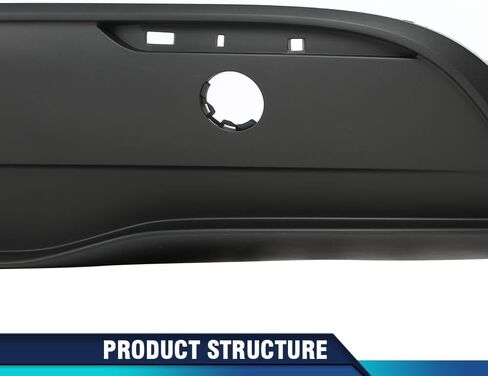 PIT66 المصد الخلفي Lower Lower Fascia Cover Trim متوافق مع Tesla Model Y 2020-2022 1494006-00-A ، 149400600A ، 1494006 00 in Saudi Arabia