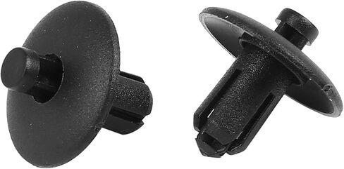 uxcell 20pcs Plastic Rivet Fender Bumper Fastener Clips Push-Type Retainer Fit for Audi 4D0-807-300 in Saudi Arabia
