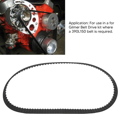Gilmer Belt ، 390H150 Gilmer Drive Belt ، AF65 1002 استبدال حزام Nylon Gilmer للمركبات ، 39 بوصة عرض 1.5 بوصة in Saudi Arabia