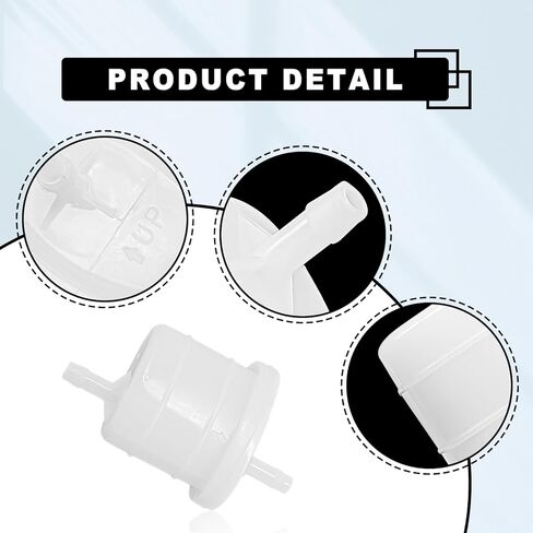 2PCS Replacement Fuel Filter Assembly 6K8-24560-21-00, Compatible with Yamaha FX700 WR500 WR650 WB700 WB760 WJ500 GP1200 GP760 GP800 SJ700 SJ650 XL760 XL1200 Wave Venture 1100 700 in Saudi Arabia