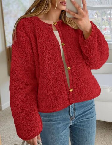 Prettygarden للسيدات 2025 Winter Faux Fur Fur Coats Fuzzy Fleece Brocts Bructs Braged Bursons Darm Darm Natgu in Kuwait