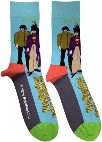 The Beatles Yellow Submarine And Band Ankle Socks Size One Size in Saudi Arabia