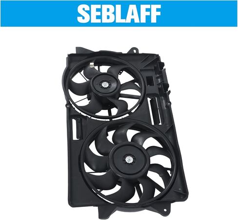 Radiator Cooling Fan Assembly Iron Replacement for Mustang 2.3L 2015-2022 in Saudi Arabia