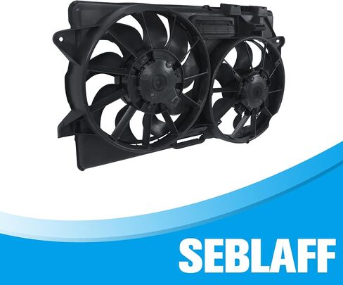 Radiator Cooling Fan Assembly Iron Replacement for Mustang 2.3L 2015-2022 in Saudi Arabia