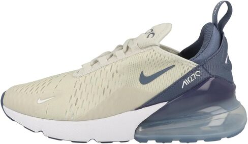 Nike Womens Air Max 270 Sneakers, White/White/Black/Green Shock, Size 5.5 in Saudi Arabia