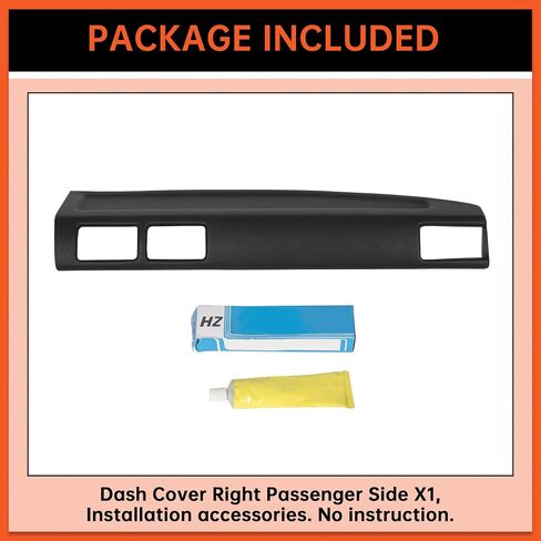 غطاء لوحة داش Ecotric متوافق مع 1984-1986 Toyota 4 Runner Pickup Dash Cap Dashboard - جانب الركاب الأيمن in Saudi Arabia